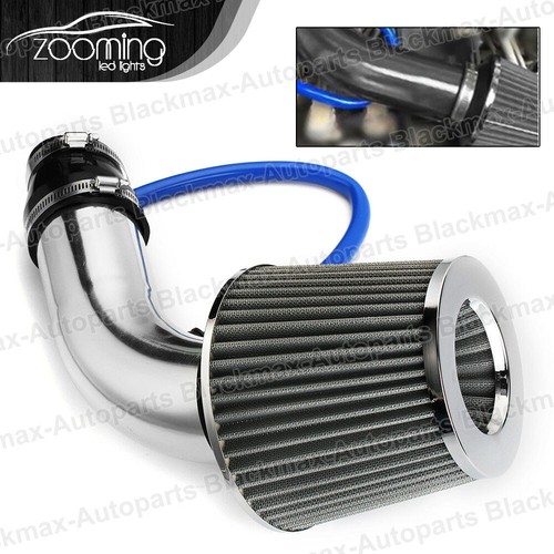 SR Universal Car Cold Air Intake Filter Alumimum Induction Kit Pipe Hose System