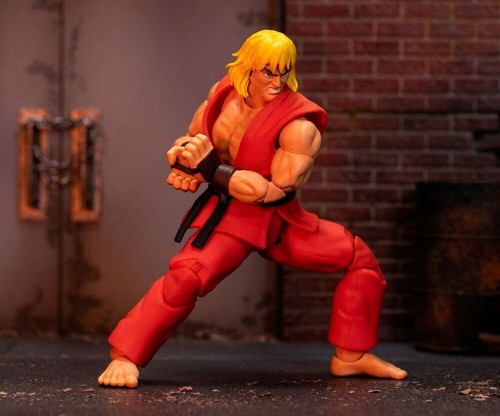 Ultra Calle Fighter II The Final Challengers Ken 15 CM Actionfigur 1/12 Ovp - Imagen 12 de 14