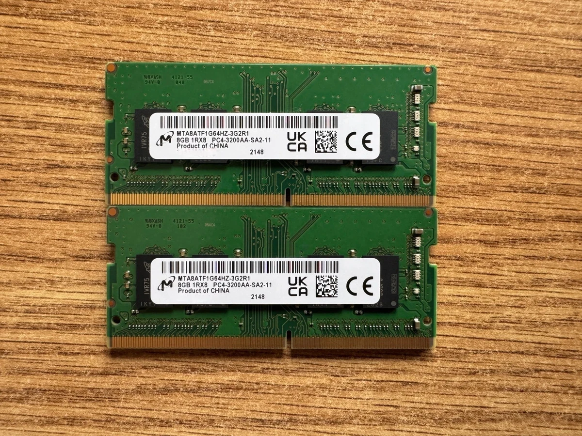 Las mejores ofertas en Ordenador Micron SO-DIMM memoria (RAM) 8 GB