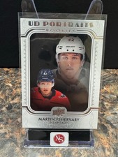 2019-20 Upper Deck UD Portraits Rookies Martin Fehervary #147 (RC) CAPITALS