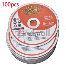 Wheel - Metal  Stainless Steel Cutting Discs 100 pcs 6"x.045"x7/8" Cut-off