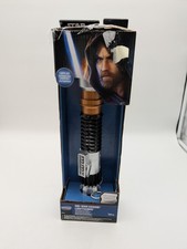 Star Wars Obi-Wan Kenobi Lightsaber Blue Light-Up Jazwares Costume Play Disney
