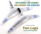 Sony KD-43X80K KD-43X85K KD-43X80J KD-43X85J Legs 5-022-182-21 / 5-022-183-21