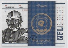 2012 Playoff Prestige NFL Passport Holokote 96/100 Ryan Broyles #32 0f6