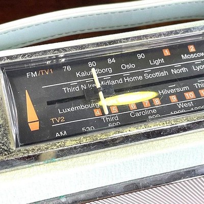 Bush TR-130 Radio Vintage British Design Electronics Tested