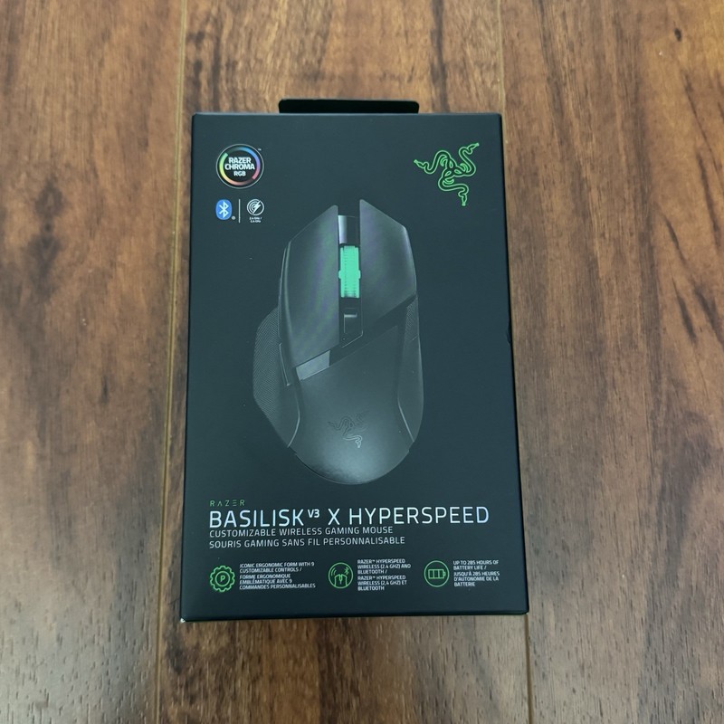 Razer Basilisk V3 X Hyperspeed Wireless Optical Gaming Mouse - Brand New