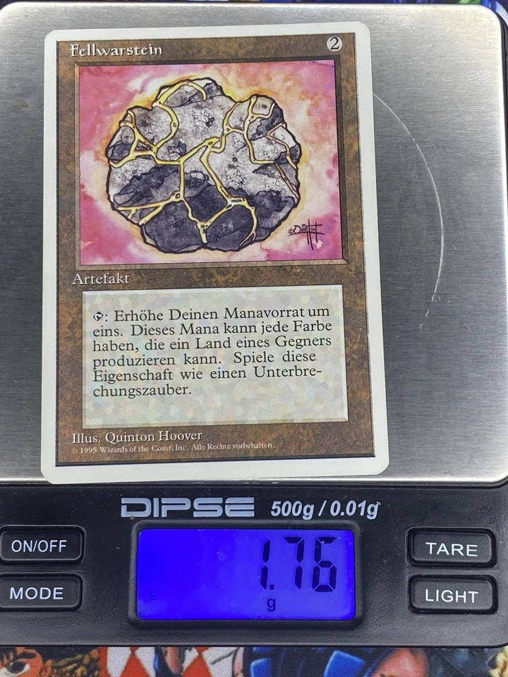 MTG Fellwar Stone 🇩🇪 ⚪️ NM Magic TCG Fourth 4th Edition 1995 Vintage OG Staple - Bild 4 von 4