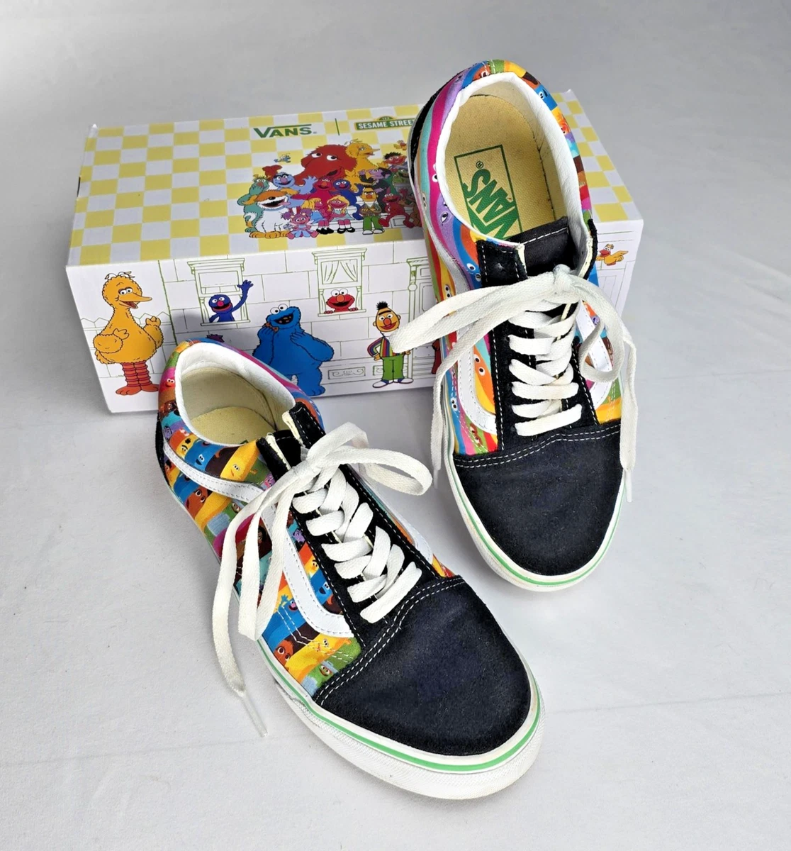 Sesame Street x Vans Old Skool Rainbow Stripes for sale | eBay display picture 2