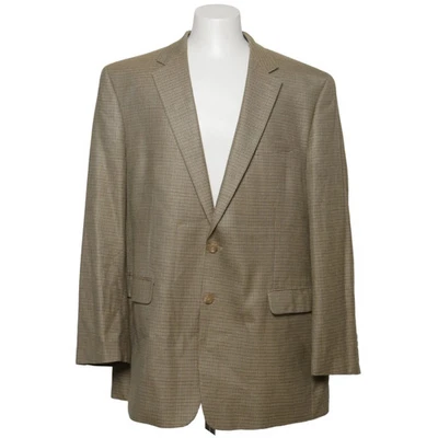 Lauren Ralph Lauren, Blazer, Größe: 48L, Braun/Blau, Seide/Wolle, Karo #HAf - Bild 1 von 4