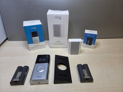 Ring Doorbell 3 Video-Türklingel Akku Kamera  OVP + Chime+ Zusatzakku