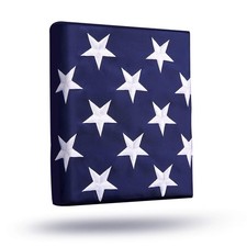 3x5 FT Heavy Duty American Flag for Outside Deluxe Spun Polyster US Flags, Wa...