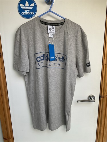 BNWT ADIDAS 2019 SPZL SPEZIAL MCLOUGHLIN T SHIRT Tee MEDIUM M FR9502 GREY RARE - Picture 4 of 20