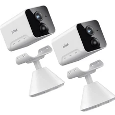2PCS ieGeek Security Camera Indoor Wireless 1080P Portable Indoor Camera CCTV