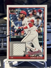 2026 Topps Series 1 - 1991 Topps Baseball Relics James Wood #91R-JW (MEM)