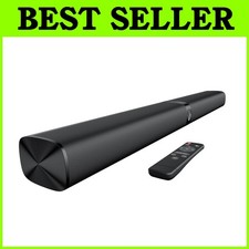 Vibrant Soundbar with Dynamic Equalizer Modes