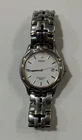 Vintage 1998 Seiko 7N32-0049 Two-Tone Date 36mm Quartz St. Steel Dress Watch