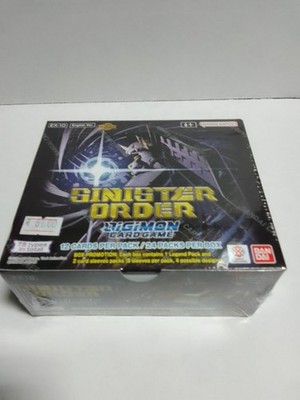 Digimon Card Game EX10 Booster Display - Sinister Order - Englisch
