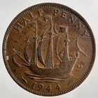 1944 George VI Half Penny — photo from another recent sale