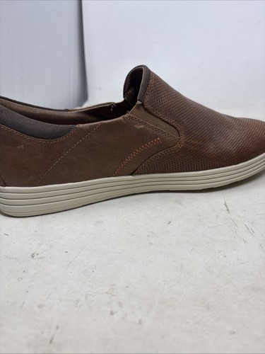 Dunham Mens Shoes Size 11 4E Brown Leather Slip On DAH13BR - Picture 5 of 8