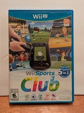 Wii Sports Club Complete in Box for the Nintendo Wii U, 2014 Tested CIB