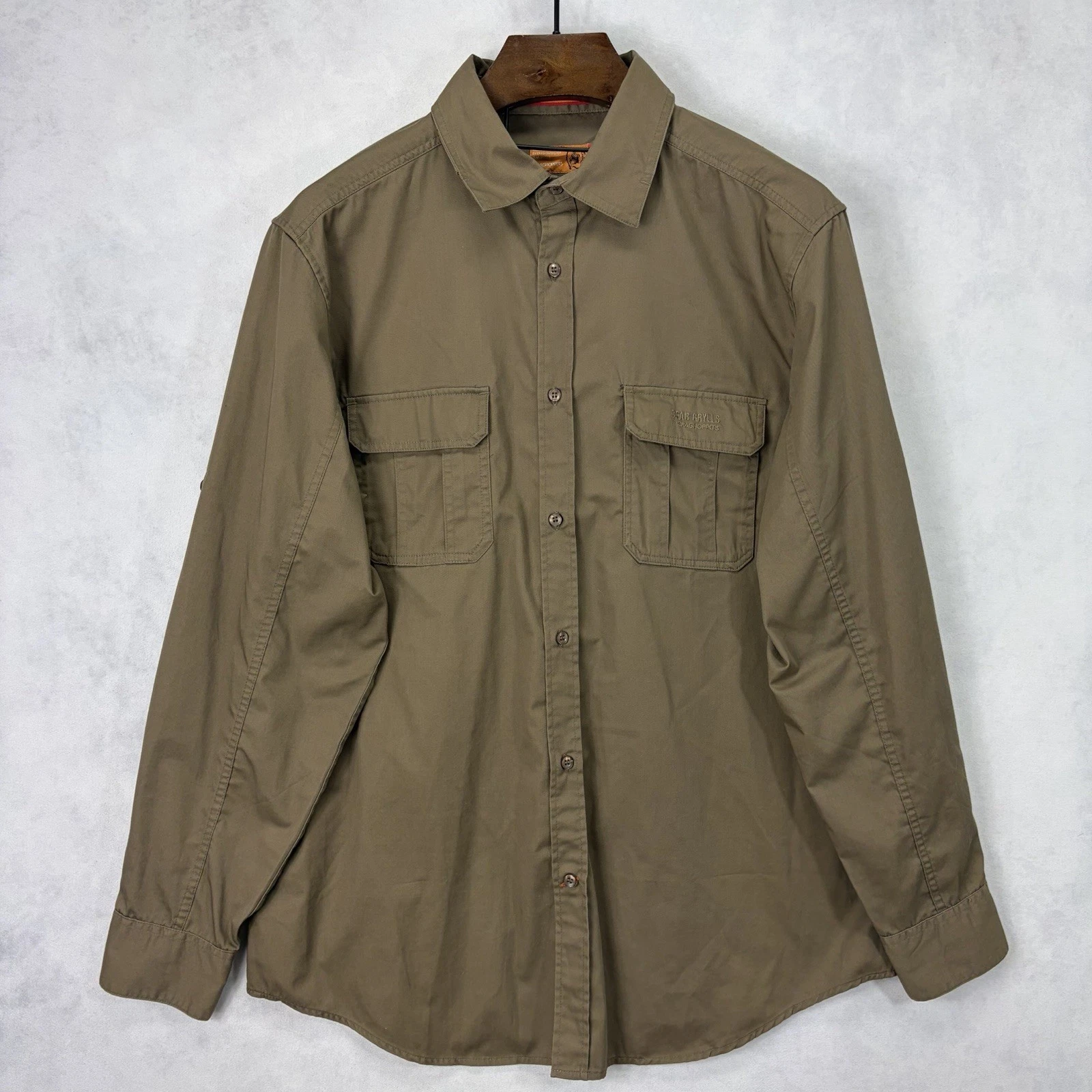 Craghoppers Bear Brylls Shirt Mens 2XL XXL Brown Safari Hiking Expedition Trail
Opens in a new windo