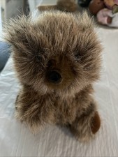 Folkmanis Bear Stage Hand Puppet Movable Head Paws Grizzly Brown Plush