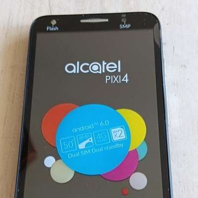 Alcatel Pixi 4 5045D Schwarz Dual-SIM 4G Android 6.0 5,0 Zoll 8GB