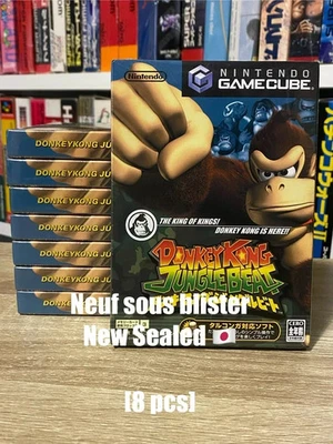 Jeu : Donkey Kong Jungle Beat (JAP) Nintendo Gamecube GC / Neuf sous blister NEW - Photo 1/4