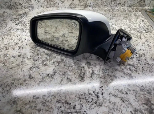 2013-2018 BMW 328i White 5PIN Driver Auto Dim Signal Memory Power Mirror OEM