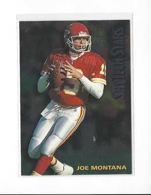 1994 SkyBox Premium SkyTech Stars #ST6 Joe Montana Chiefs