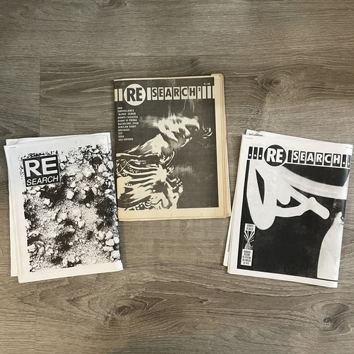 RE/Search by V. Vale Lot of 14 Books Pranks! Counter Culture Industrial Zines - Picture 3 of 7