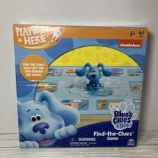 Nickelodeon Blue  s Clues Find the Clues Game 100 Complete Open Box NOB