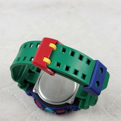 RARE CASIO G-SHOCK GA-400-2A HYPER COLORS ANA-DIGI WR 200M MEN'S