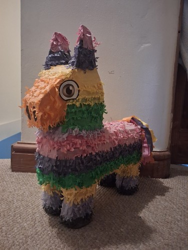 Rainbow Donkey Pinata 40x30cm