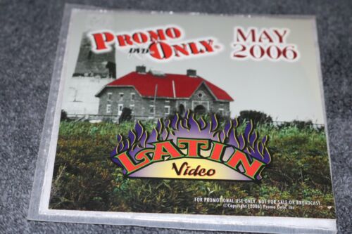 Promo Only Latin Video RARE VG+ DVD Out Of Print May 2006 Salsa Bachata Pop - Afbeelding 1 van 3