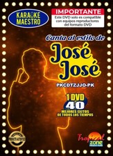 Karaoke Jose Jose DVD 40 Best Songs Ever
