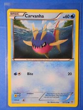 Carvanha 32/135 Pokemon card BW Plasma Storm common NM