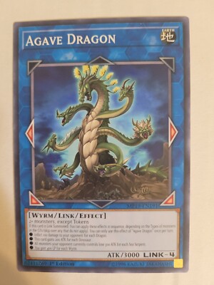 YUGIOH CARD AGAVE DRAGON MP19-EN191 1ST EDITION LP/NM | eBay