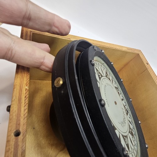 Maritime Compass Dirigo Vintage Compass Rare w/wood box Seattle Washington USA - 第 12/21 張圖片