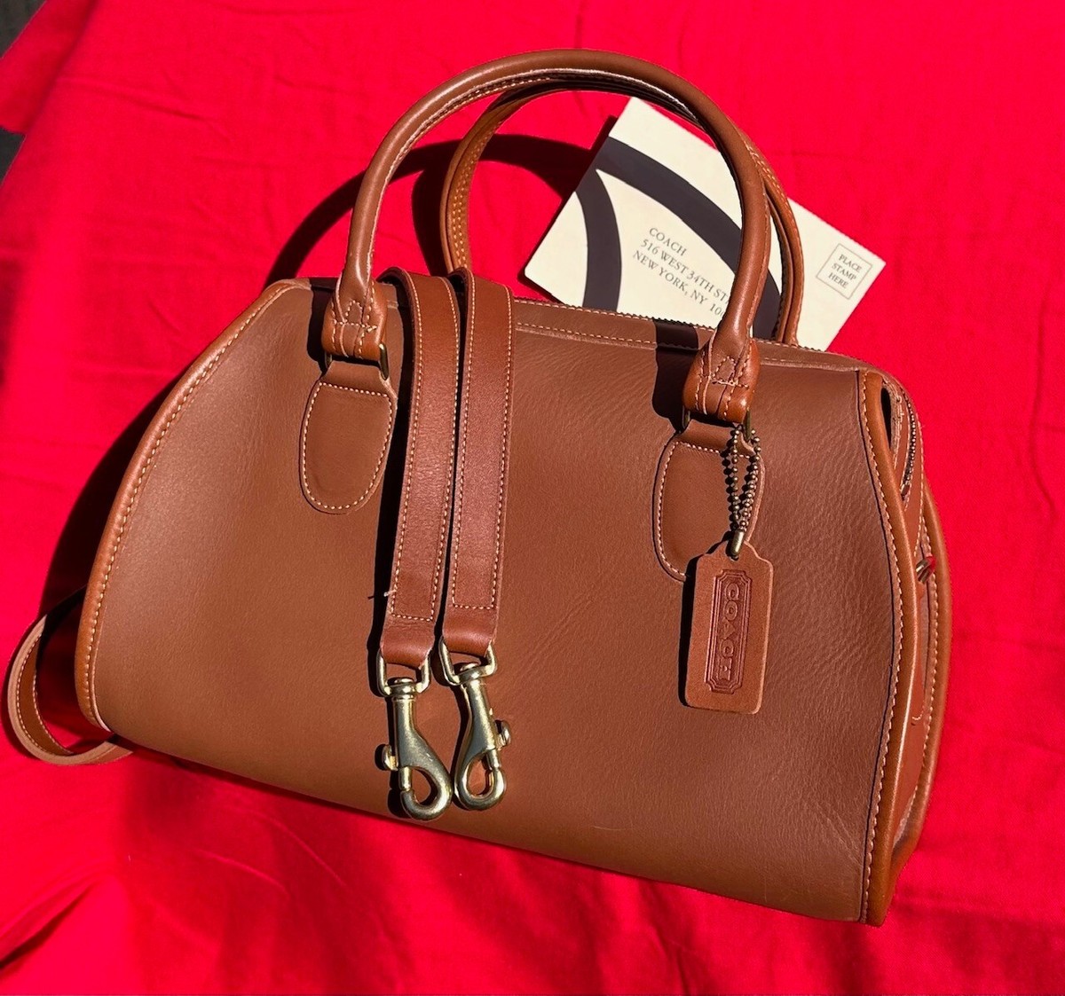 EUC Vintage Minty COACH Broadway Satchel Speedy Doctor Bag EUC Vintage Minty COACH Broadway Satchel Speedy Doctor Bag
