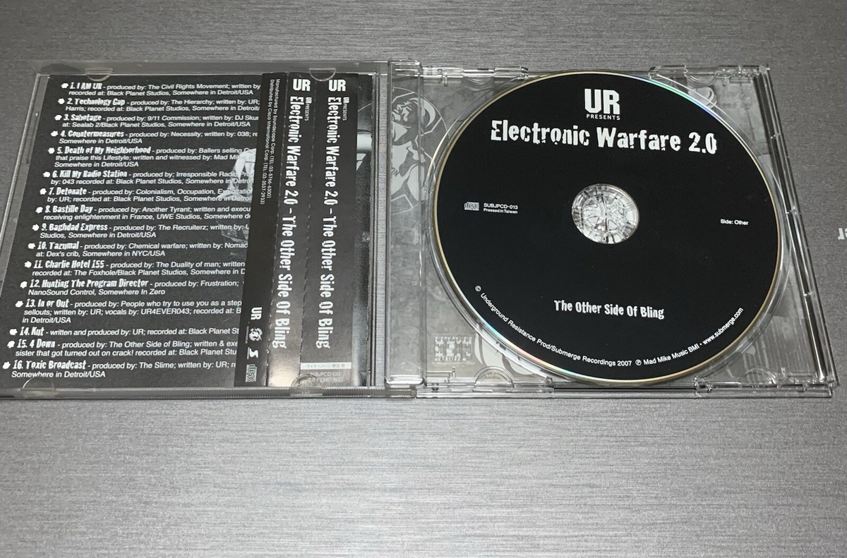 UNDERGROUND RESISTANCE ELECTRONIC WARFARE 2.0 CD | eBay