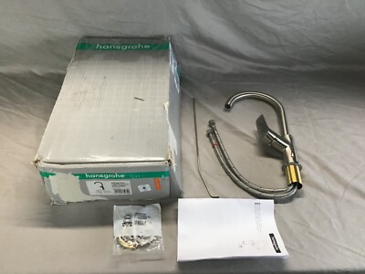 Hansgrohe 71130821 Logis Single Hole Bathroom Faucet WTM 210 Brushed Nickel