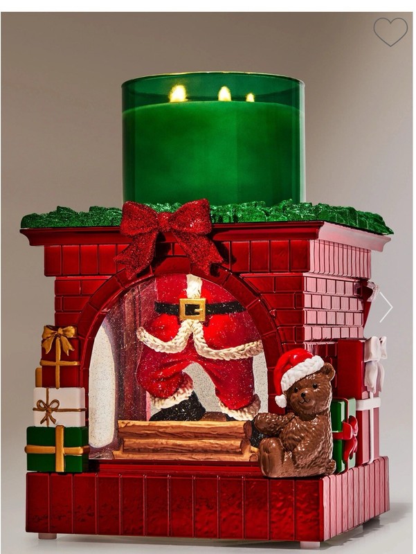 Light Up Fireplace Water globe. Bath And Body Works