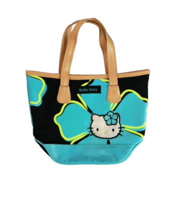 VINTAGE Hello Kitty Bag 2003 Hibiscus Sanrio Mini Shoulder Handbag