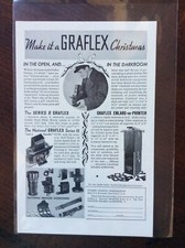 1935 vintage original ad Graflex Camera Accessories fantastic condition