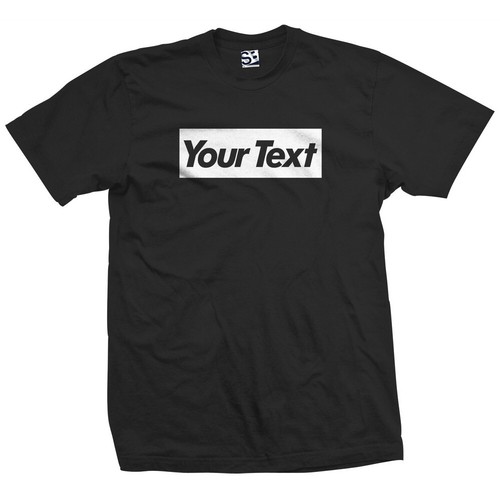Youth Custom Subvert T-Shirt Brand Parody Red Box Text Girls Boys Kids Tee Shirt - Picture 4 of 53