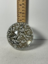 Paperweight controlled bubble globe/sphere 3