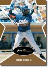 10-Count Lot 2003 Elijah Dukes Gold RCs Mint Certified #d/1000