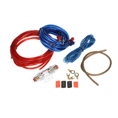 1500W 8 Gauge Amplfier  Kit Amp Install Wiring Complete RCA Cable R8R2 - Bild 1 von 12