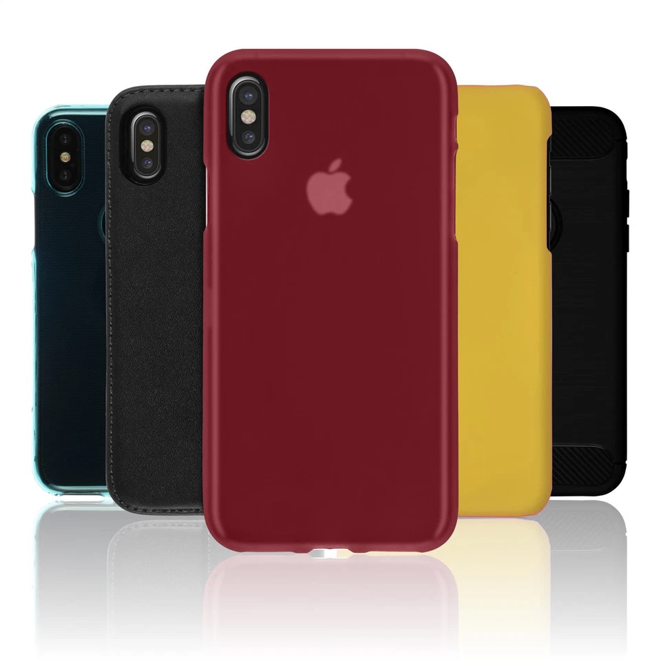 PHONENATIC Für Apple iPhone X / XR / XS / XS Max – Schutz-Hülle Cover Case Tasche Schale